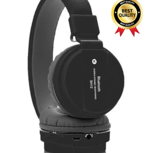 In-Ear Over the Head Wireless Bluetooth (Black, On the Ear)