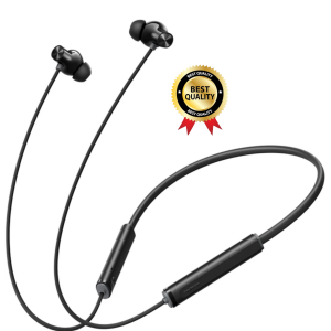 Oneplus Bullets Wireless Z2 ANC Earphones with 45dB Hybrid ANC Bluetooth (Black, In the Ear)